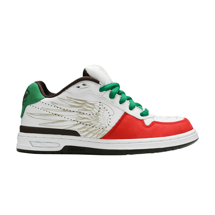 Nike Paul Rodriguez Zoom Air Elite 'Cinco De Mayo' — White/White-Sport Red