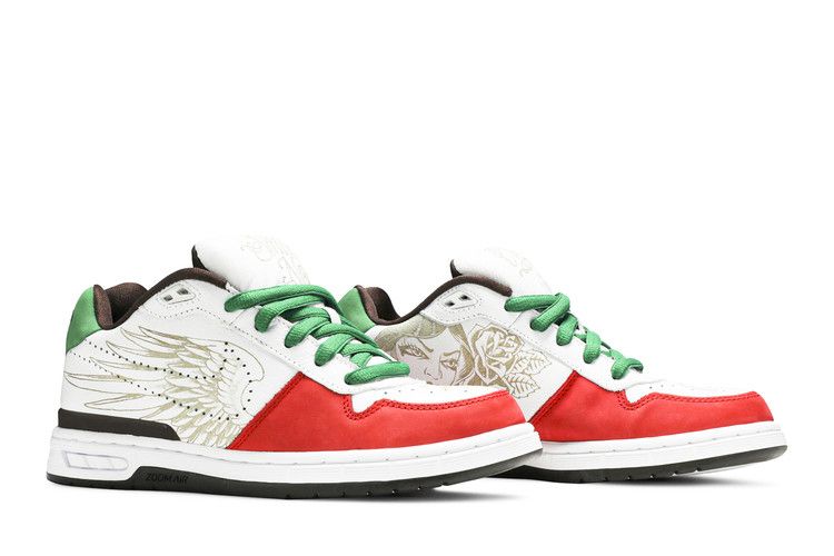 Nike Paul Rodriguez Zoom Air Elite 'Cinco De Mayo' — White/White-Sport Red