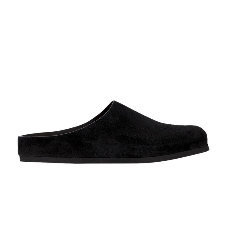 Common Projects Clog 'Black Suede' — Black