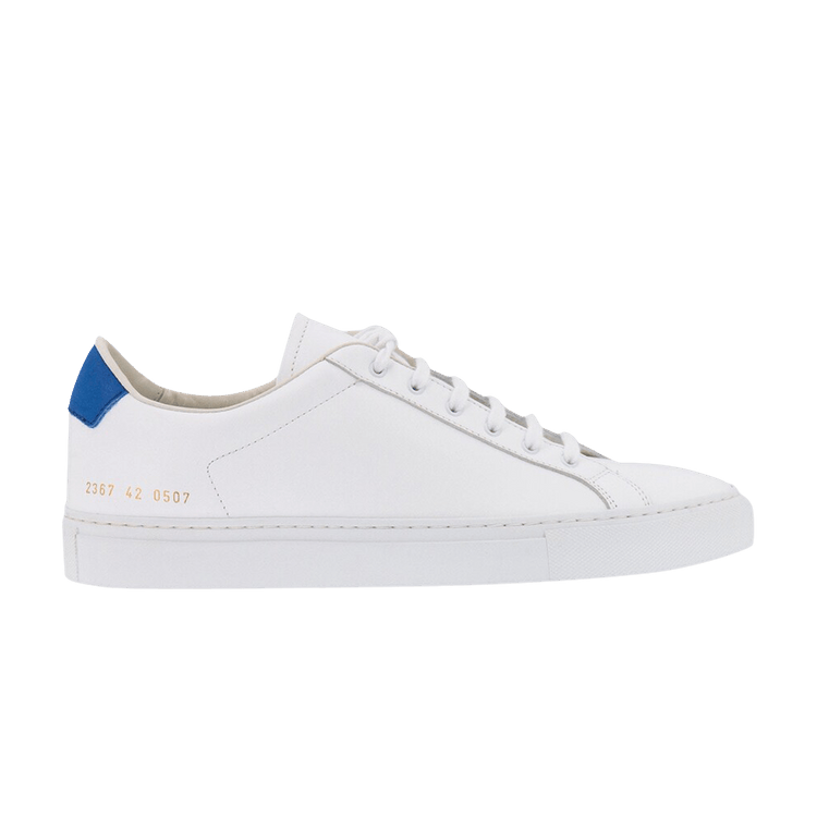 Common Projects Retro Low 'White Blue' — White/Blue
