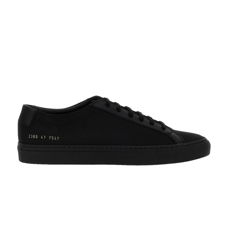 Common Projects Achilles Low 'Black' — Black