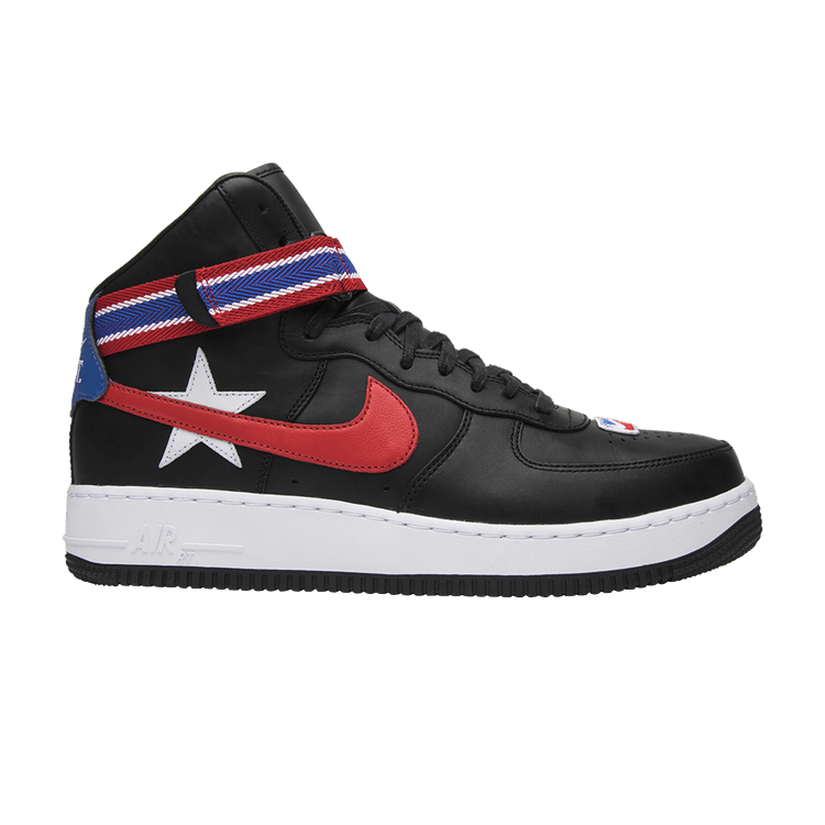 Riccardo Tisci x NikeLab Air Force 1 High 'Black' — Black/White-University Red