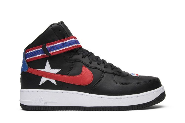 Riccardo Tisci x NikeLab Air Force 1 High 'Black' — Black/White-University Red (2)