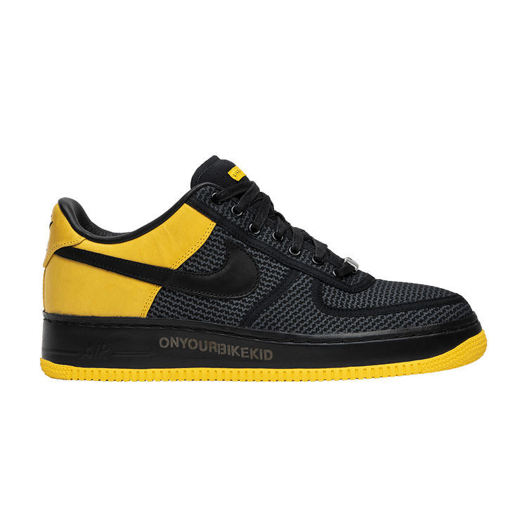Undefeated x Livestrong x Nike Air Force 1 Low Supreme 'Livestrong' — Varsity Maize/Black-Anthracite