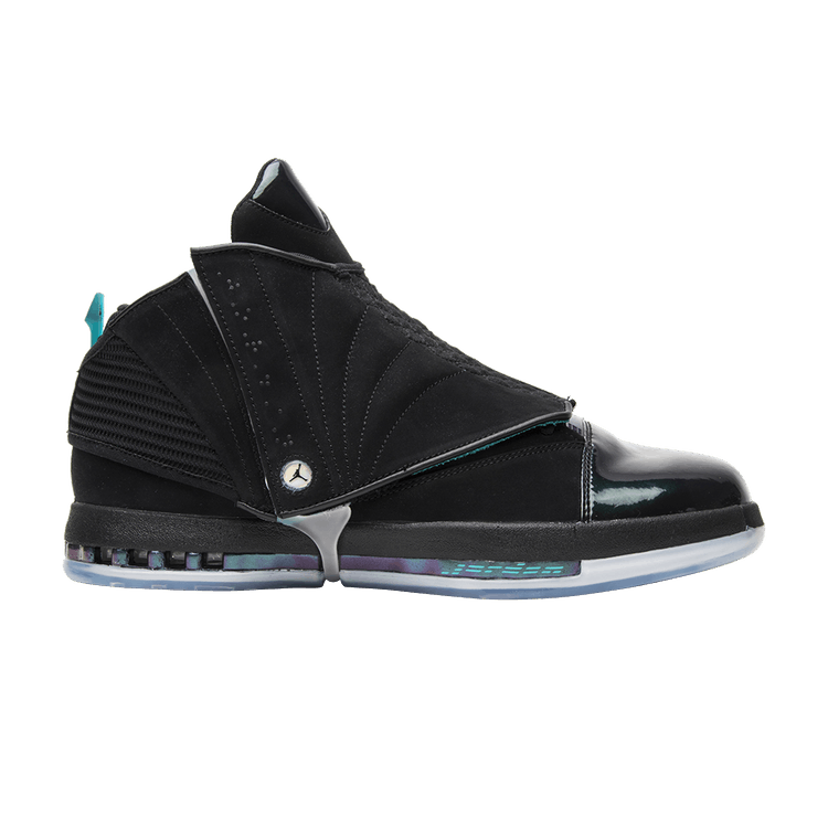 Air Jordan 16 Retro 'CEO' — Black/Metallic Silver/Turbo Green
