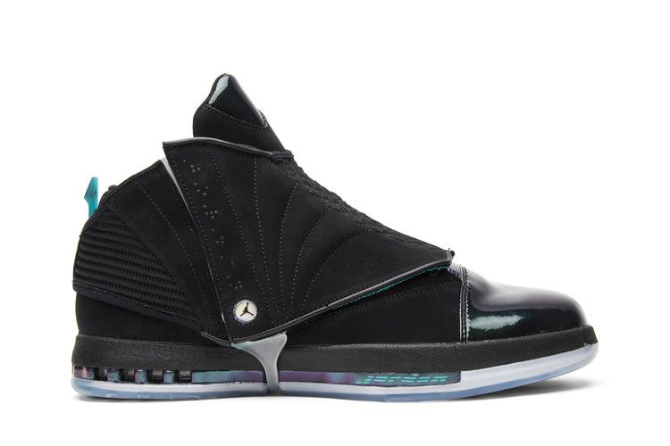 Air Jordan 16 Retro 'CEO' — Black/Metallic Silver/Turbo Green