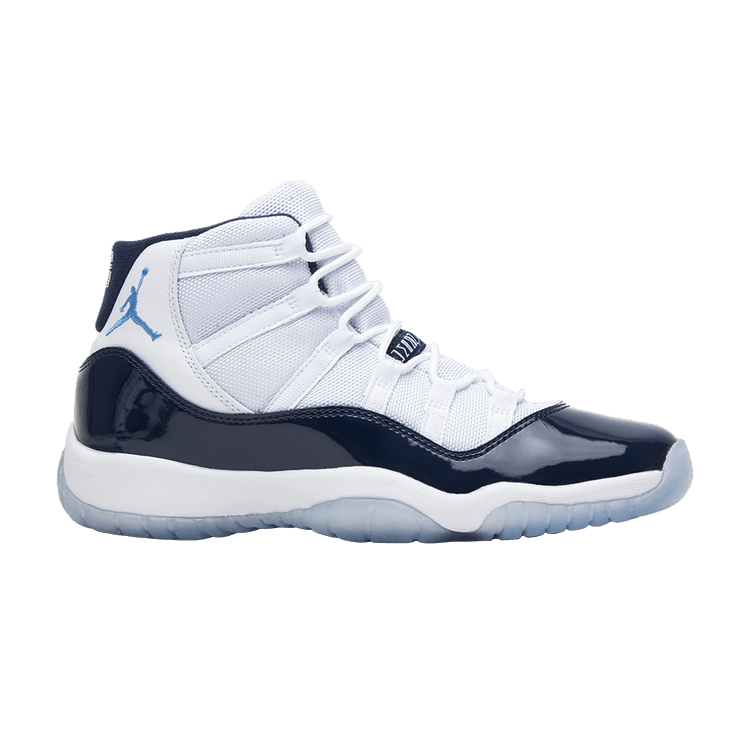 Air Jordan 11 Retro GS 'Win Like '82' — White/Midnight Navy-University Blue