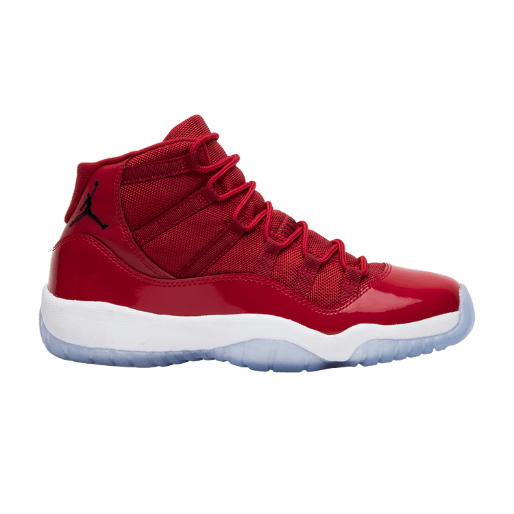 Air Jordan 11 Retro GS 'Win Like '96' — Gym Red/White-Black