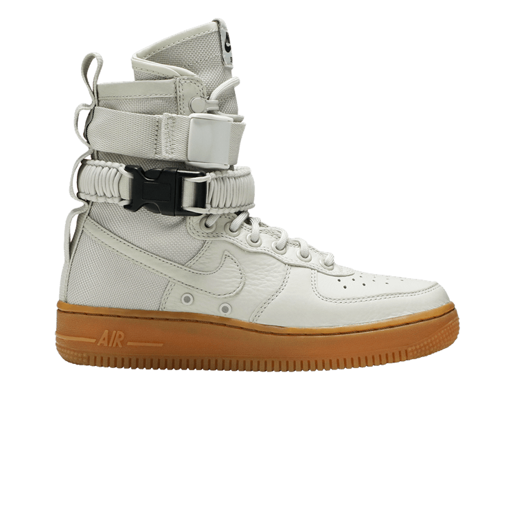Nike Wmns SF Air Force 1 High 'Light Bone' — Light Bone/Light Bone-Gum Medium Brown