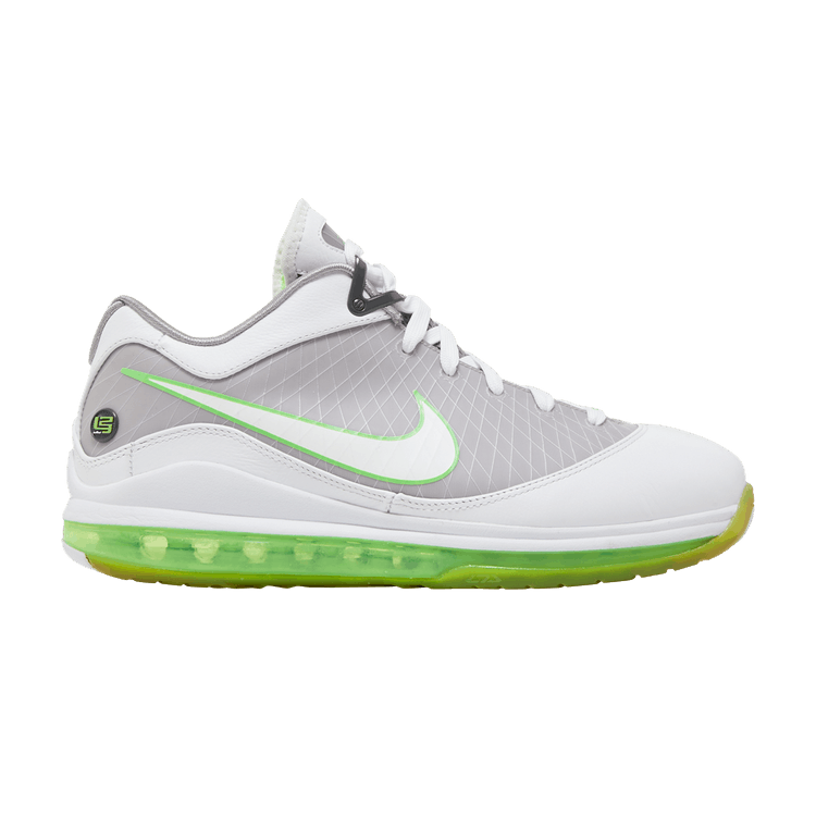 Nike Air Max LeBron 7 Low 'Dunkman' — Medium Grey/White-Elctric Green