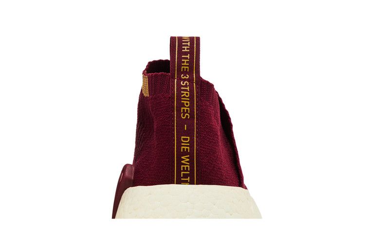 Sneakersnstuff x adidas NMD_CS2 Primeknit 'Class of 99' — Collegiate Burgundy/Corn Gold/Crystal White