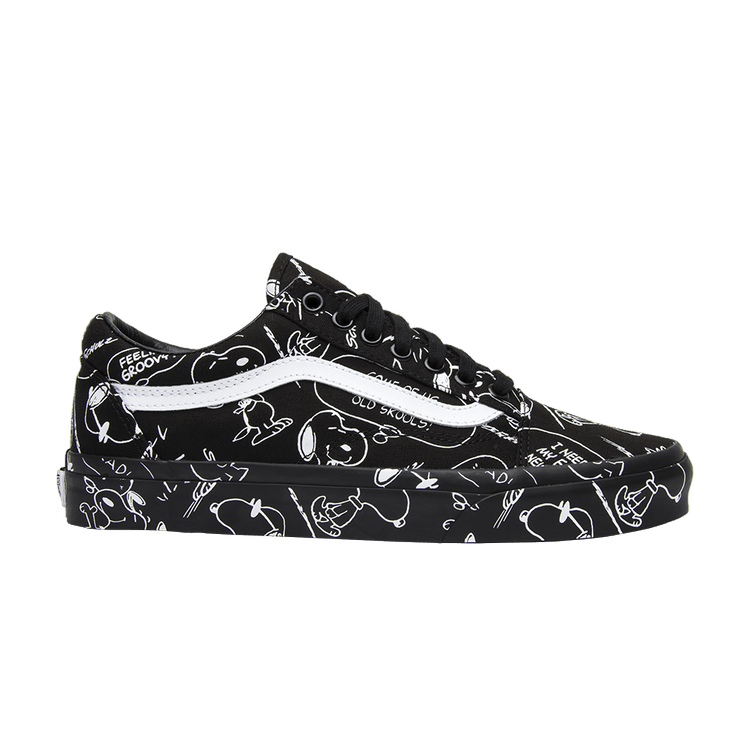 Peanuts x Vans Old Skool 'Snoopy' — Black/White