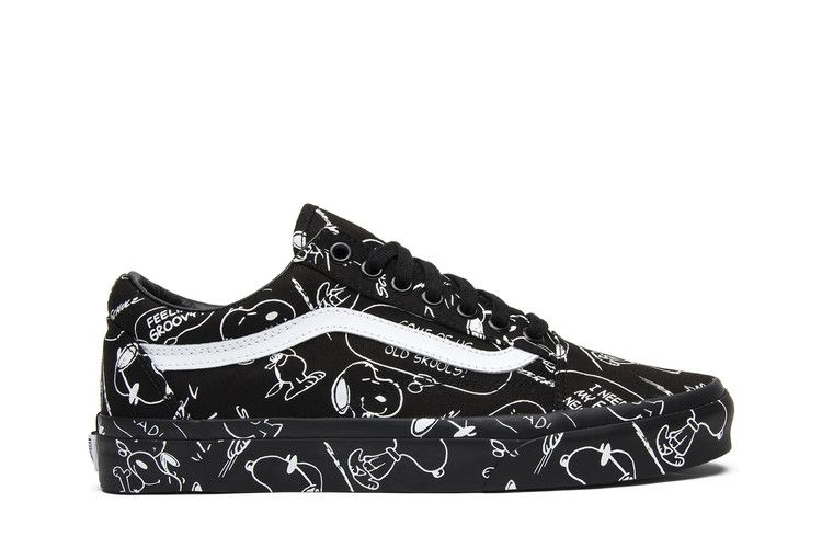 Peanuts x Vans Old Skool 'Snoopy' — Black/White