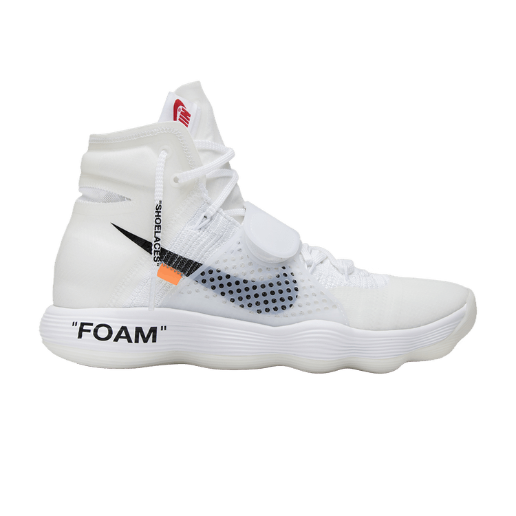 Off-White x Nike Hyperdunk 2017 Flyknit 'The Ten' — White/White-White