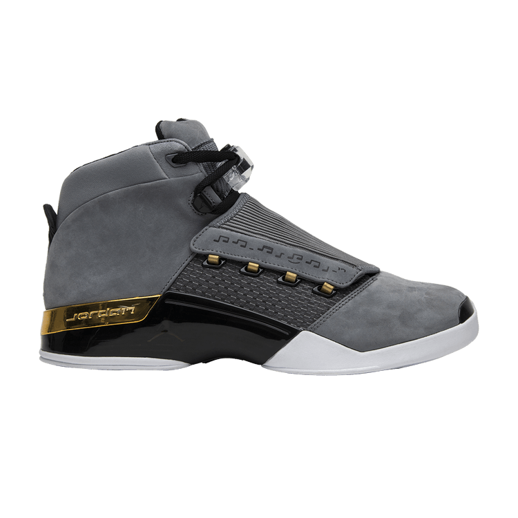 Trophy Room x Air Jordan 17 Retro 'Cool Grey' — Cool Grey/Metallic Gold/Black