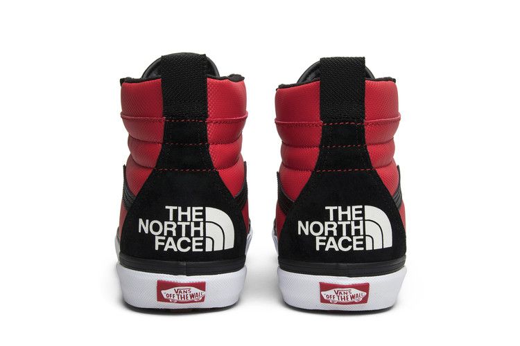 The North Face x Vans Sk8-Hi 46 MTE DX 'Red' — Black/Red