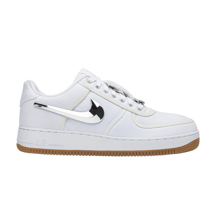 Travis Scott x Nike Air Force 1 'Travis Scott' — White/White-White