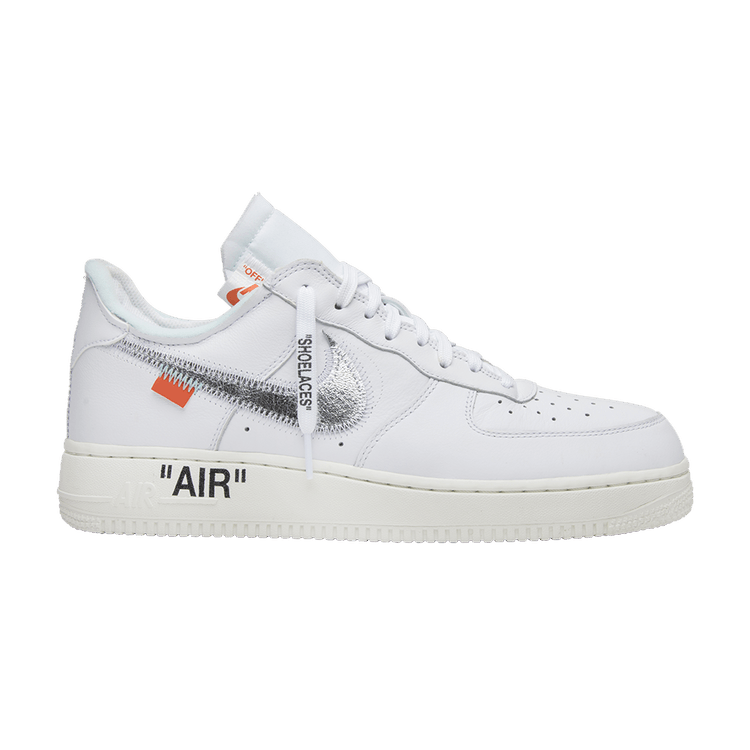 Off-White x Nike Air Force 1 'ComplexCon Exclusive' — White/Metallic Silver-Sail
