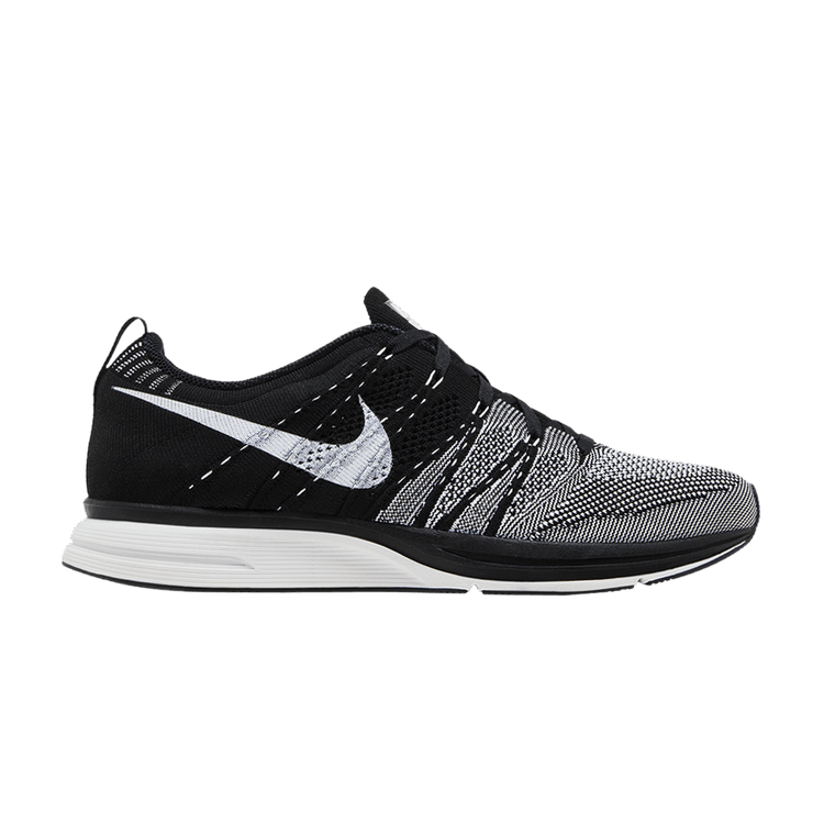 Nike Flyknit Trainer+ 'Black White' — Black/White
