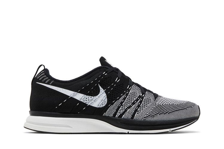 Nike Flyknit Trainer+ 'Black White' — Black/White