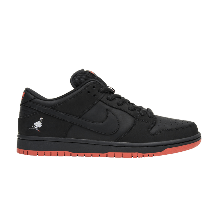 Jeff Staple x Nike Dunk Low Pro SB 'Black Pigeon' — Black/Black-Sienna