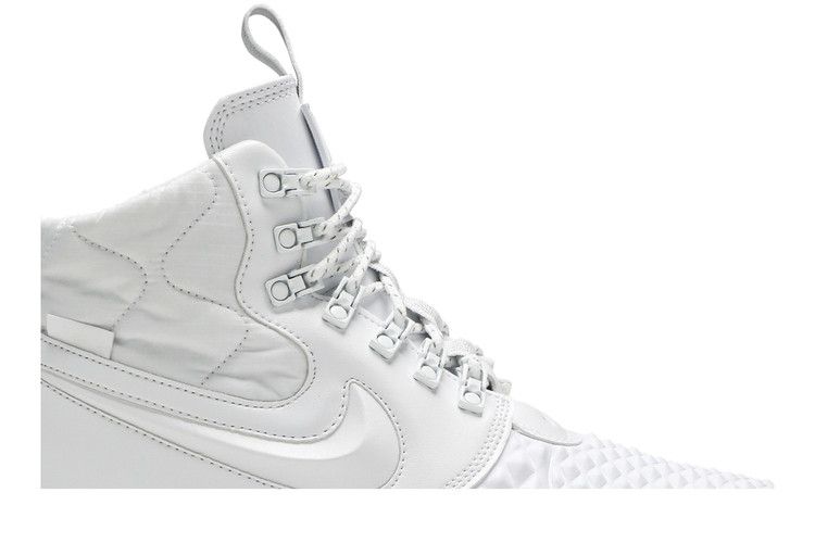 Nike Lunar Force 1 Duckboot 'Triple White' — White/White-White