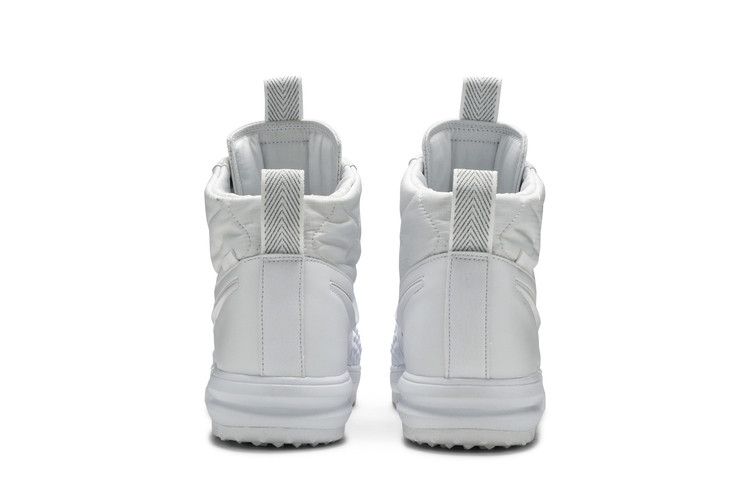 Nike Lunar Force 1 Duckboot 'Triple White' — White/White-White