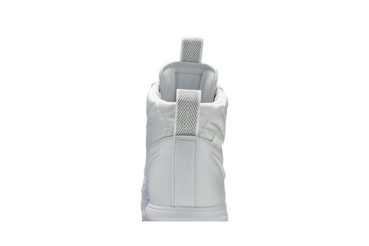 Nike Lunar Force 1 Duckboot 'Triple White' — White/White-White
