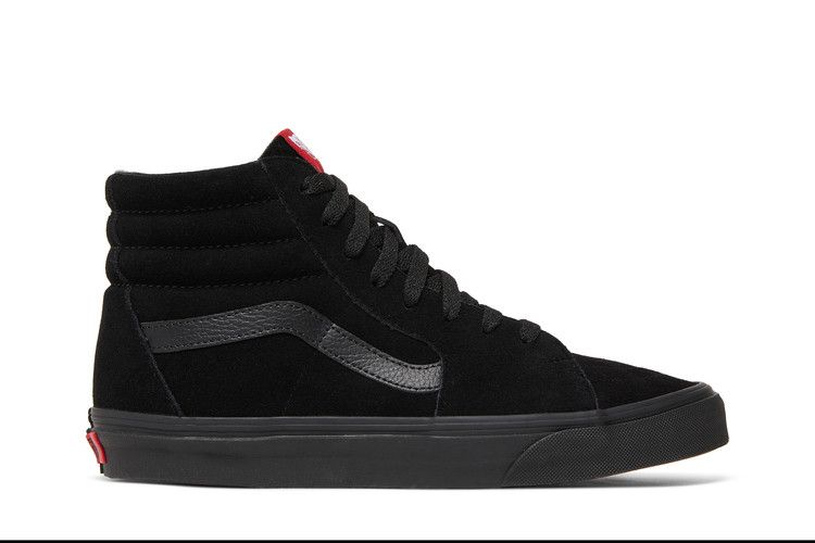 Vans Sk8-Hi 'Black Suede' — Black