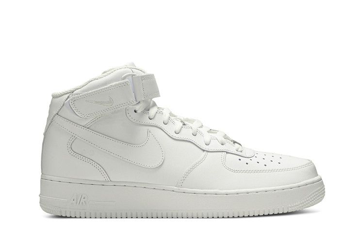 Nike Men's Air Force 1 Mid '07 'White' — White/White (2)