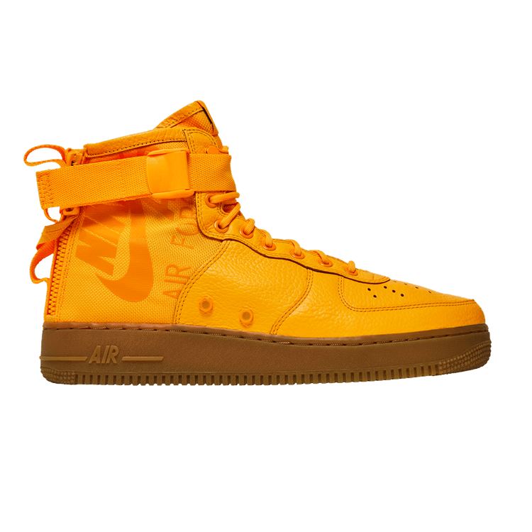 Nike SF Air Force 1 Mid 'OBJ' — Laser Orange/Black