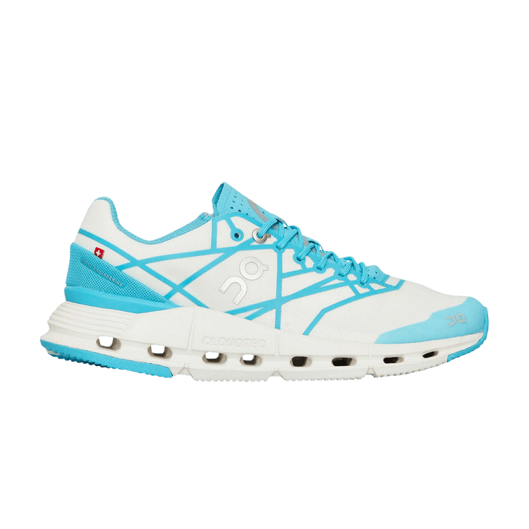 ON Cloudnova Z5 'White Cyan' — White/Cyan