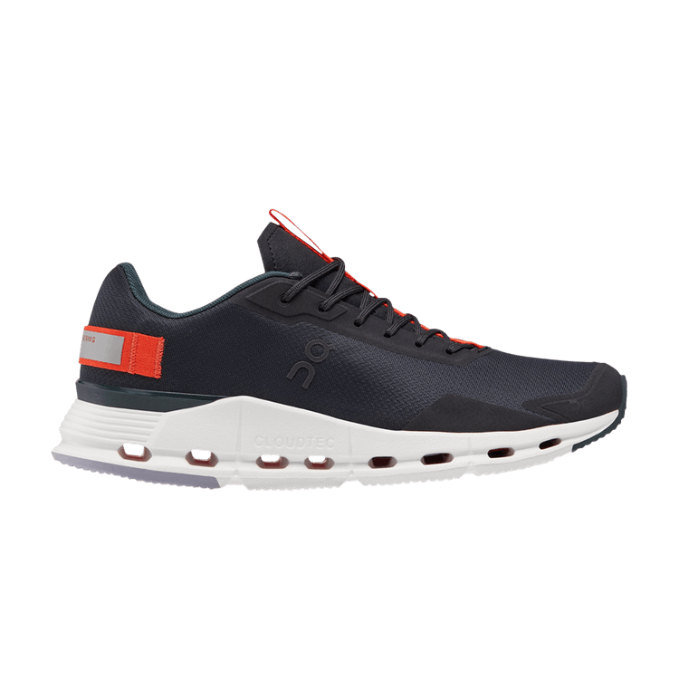 ON Wmns Cloudnova Form 'Black Flame' — Black/Flame