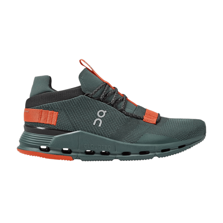 ON Wmns Cloudnova 'Juniper Orange' — Juniper/Orange