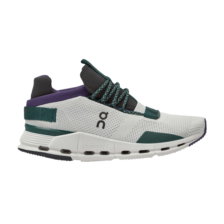 ON Wmns Cloudnova 'White Forest Violet' — White/Violet
