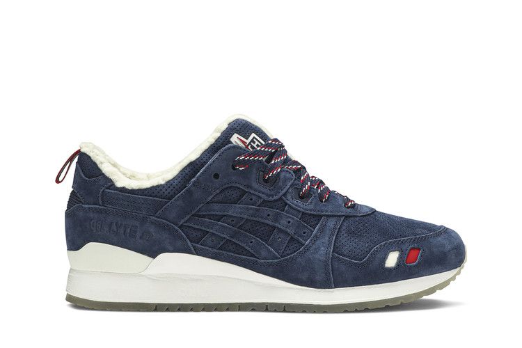 Kith x Moncler x ASICS Gel Lyte 3 'Navy' — Navy/White