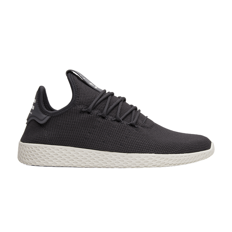 Pharrell x adidas Tennis Hu 'Carbon' — Carbon/Chalk White