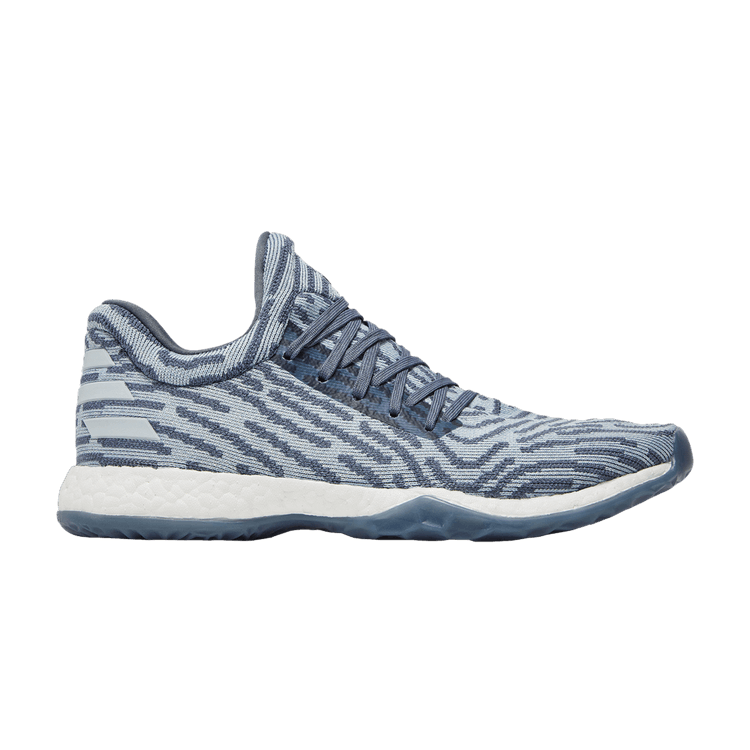 adidas Harden Vol. 1 LS Primeknit 'Raw Steel' — Raw Steel/Ash Grey/Hi Res Red