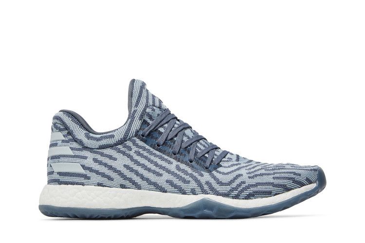 adidas Harden Vol. 1 LS Primeknit 'Raw Steel' — Raw Steel/Ash Grey/Hi Res Red