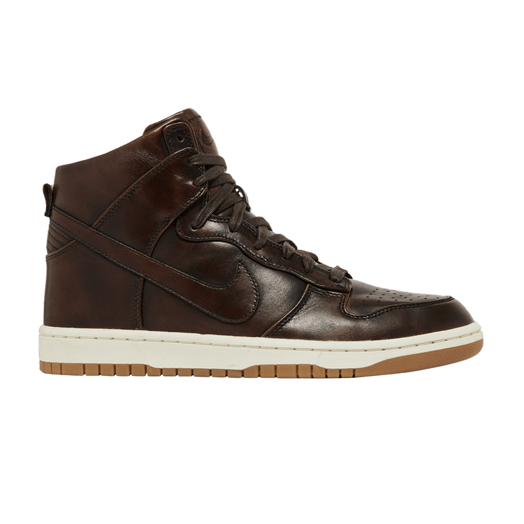 Nike Dunk High Lux SP 'Burnished Leather' — Classic Brown/Classic Brown