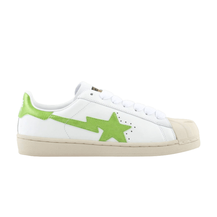 Bapesta FS-004 Low 'White Green' — White/Green