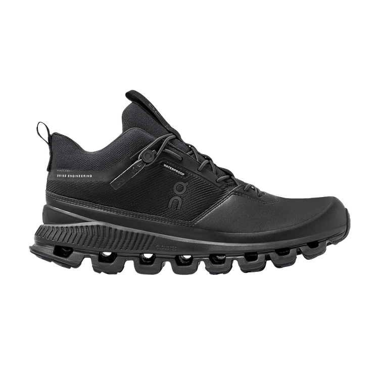 ON Cloud Hi Waterproof 'All Black' — All Black