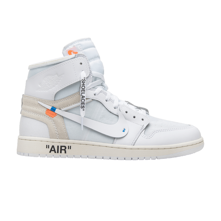Off-White x Air Jordan 1 Retro High OG 'White' 2018 — White/White