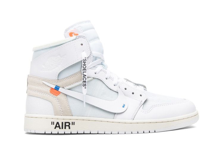 Off-White x Air Jordan 1 Retro High OG 'White' 2018 — White/White