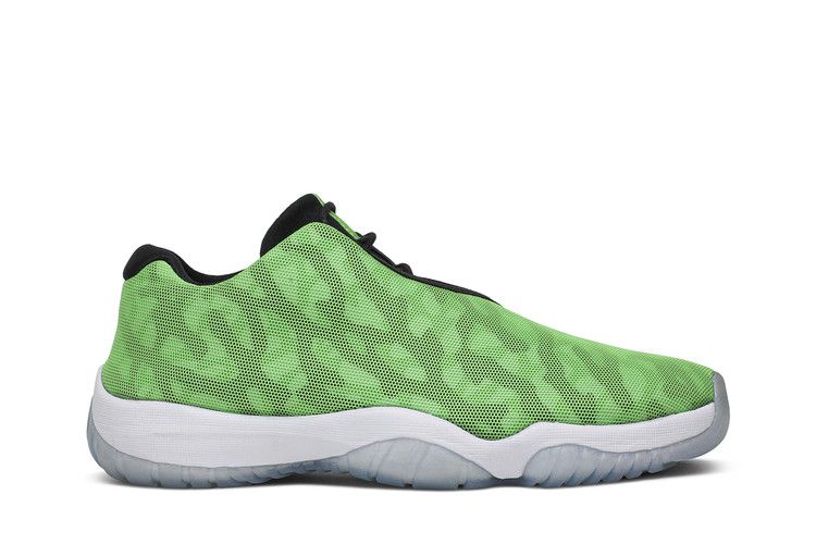 Air Jordan Future Low 'Light Poison Green Camo' — Poison Green/White-Black