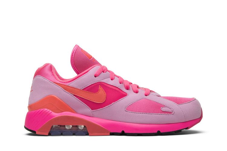 Comme des Garçons x Nike Air Max 180 'Triple Pink' — Laser Pink/Solar Red-Pink Rise (2)