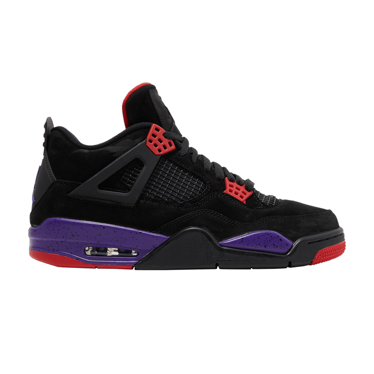 Air Jordan 4 Retro NRG 'Raptors' — Black/University Red/Court Purple​