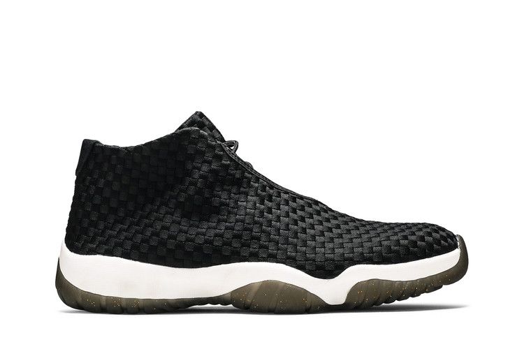 Air Jordan Future 'Black' — Black/White-Metallic Gold-Black