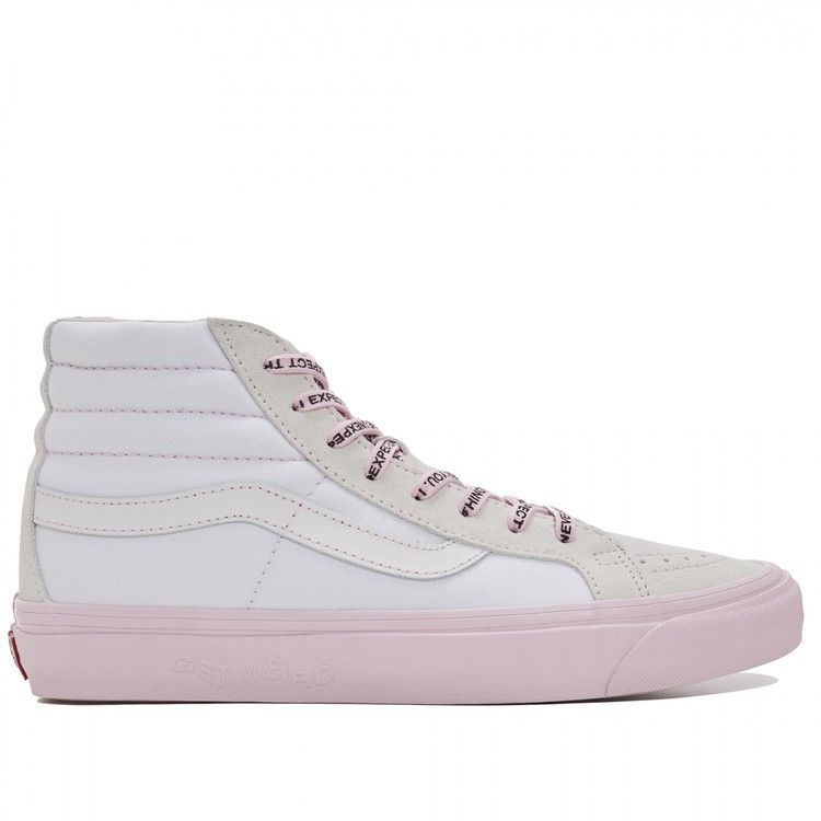 Anti Social Social Club x Dover Street Market x Vans Sk8-Hi LX 'Reverse' — White/Pink