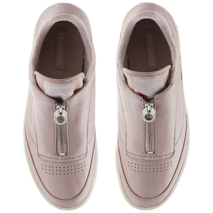 Gigi Hadid x Reebok Wmns Club C 85 Zip 'Shell Pink' — Shell Pink/Paper White/Metallic Silver/Chalk